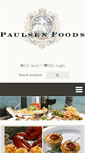 Mobile Screenshot of paulsenfoods.com